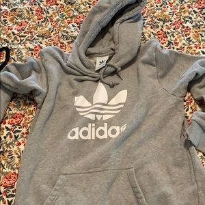 Adidas logo hoodie